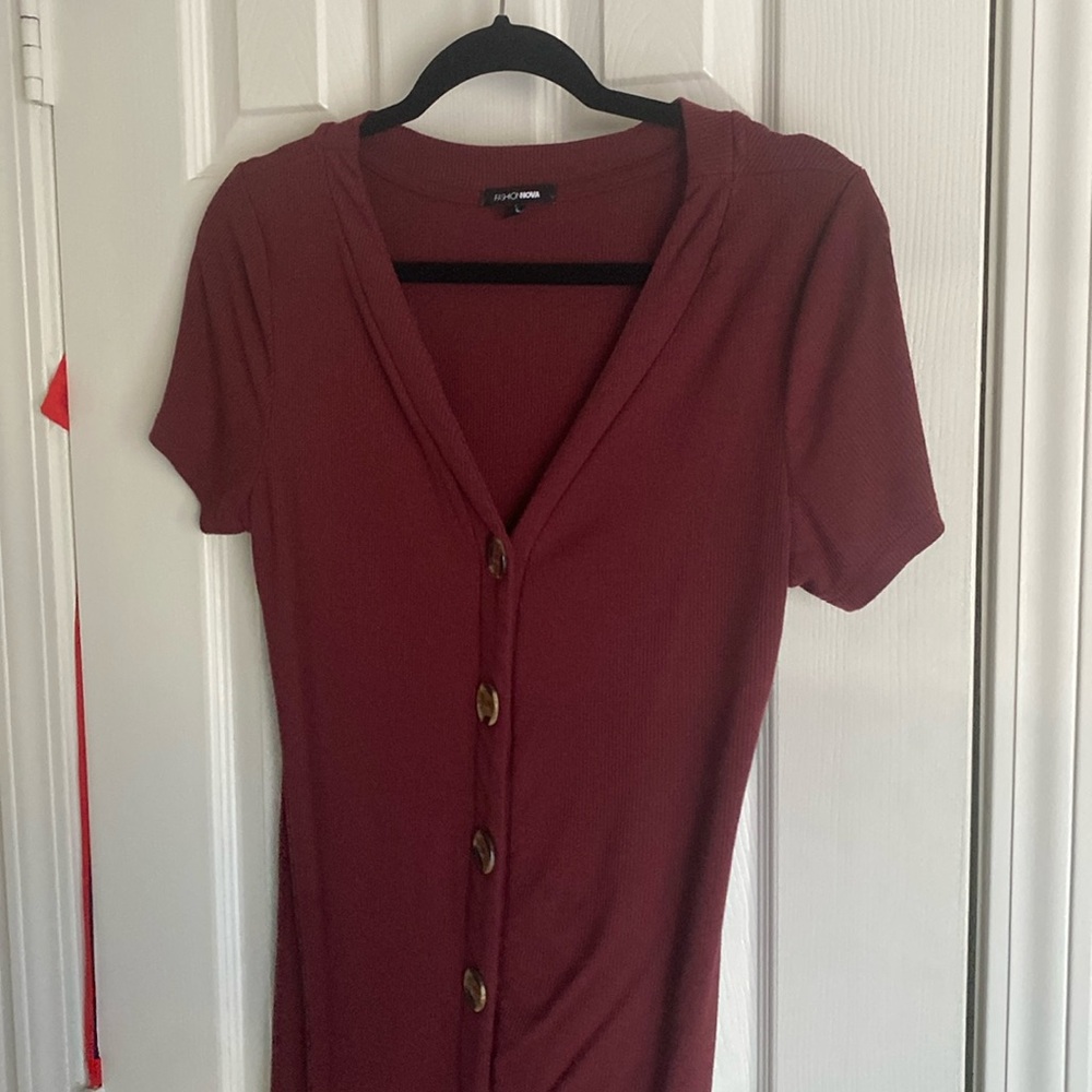 Fashion Nova button up dress